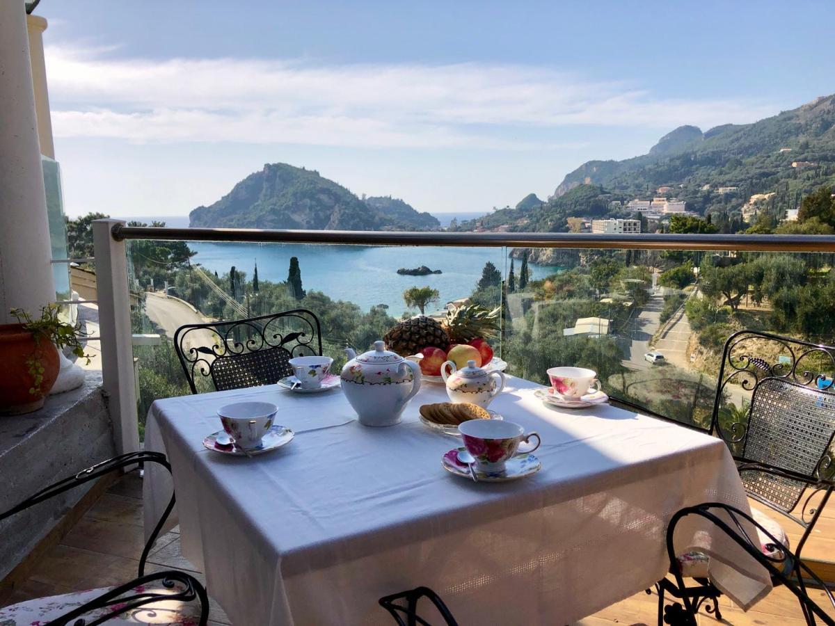 Aris Apartments Paleokastritsa Ngoại thất bức ảnh