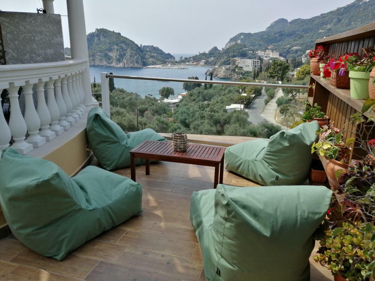 Aris Apartments Paleokastritsa Ngoại thất bức ảnh